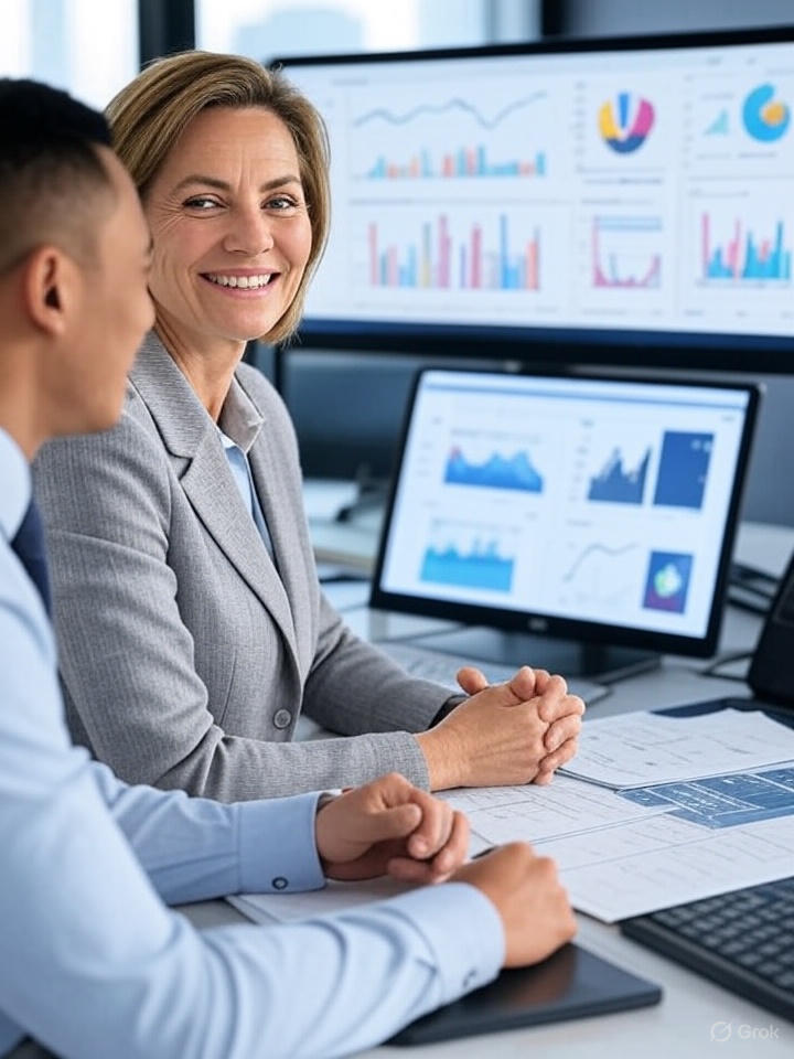 Consultant and client with unified dashboard
